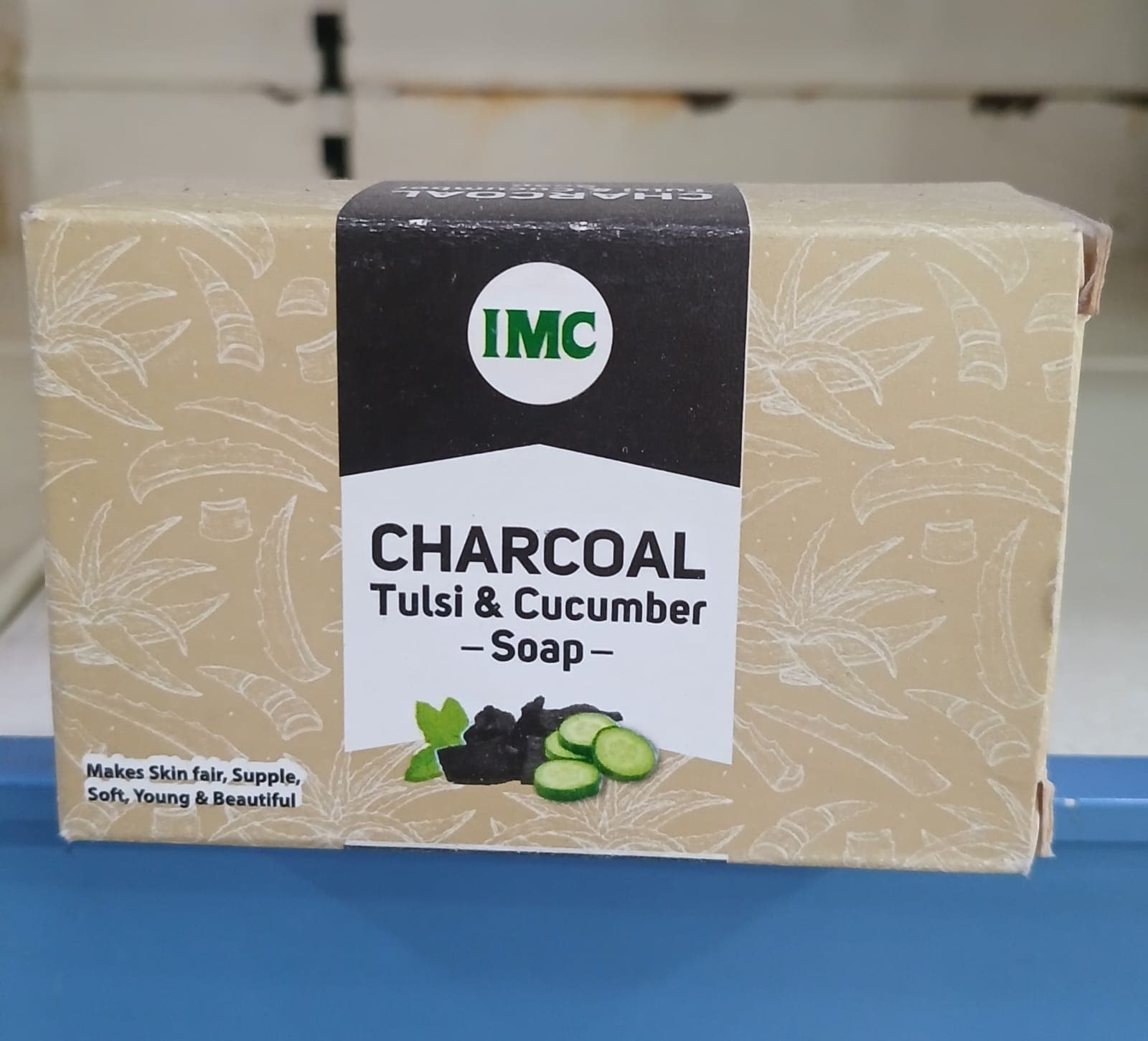 Charcoal Tulsi & Cucumber Soap